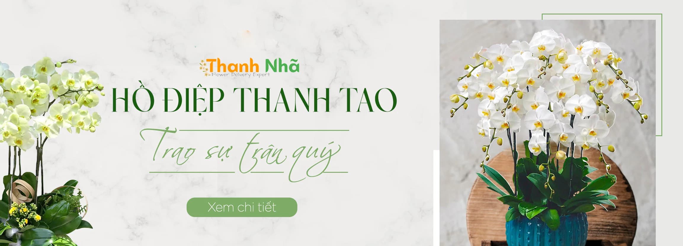 Hoa khai trương sang trọng