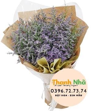 Hoa mừng tốt nghiệp – Bó hoa sao tím – 1209