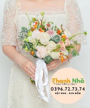 Hoa cầm tay – Just married – 1330