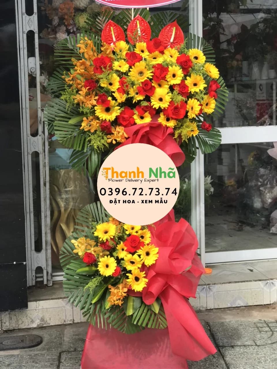 Hoa Khai Trương – Chúc Mừng Hồng Phát – KT068