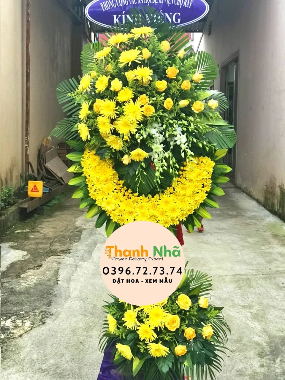 Hoa Chia Buồn – Lòng Thành Kính – CB007