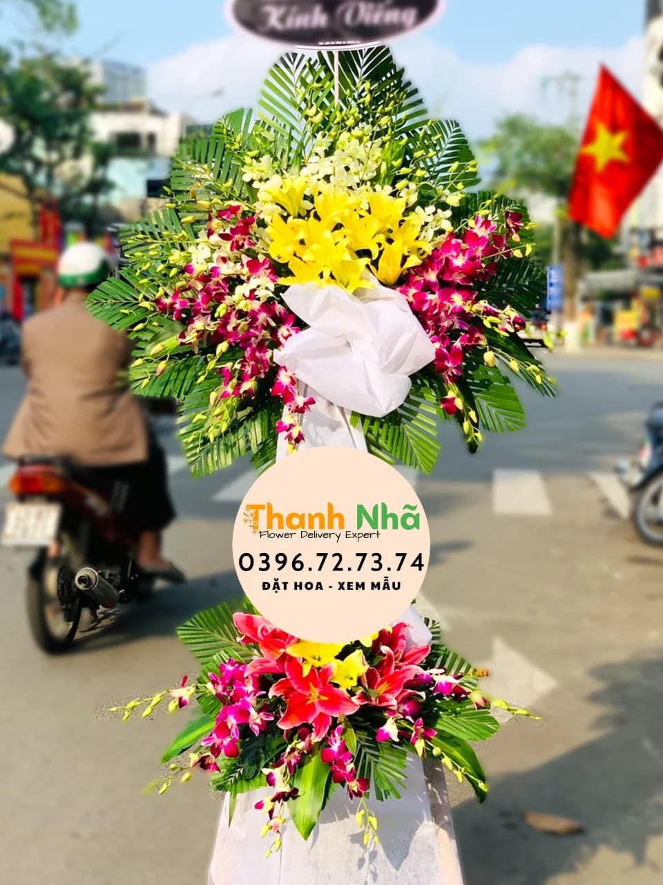 Hoa Chia Buồn – Lệ Buồn – CB010