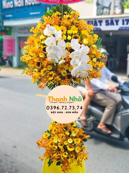 Hoa Khai Trương - Buôn May Bán Đắt - KT010