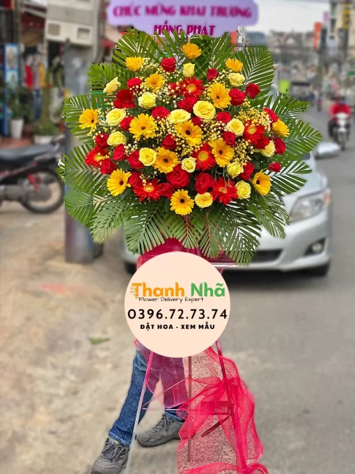 Hoa Khai Trương - Hoa Khai Trương Bền Vững - KT029