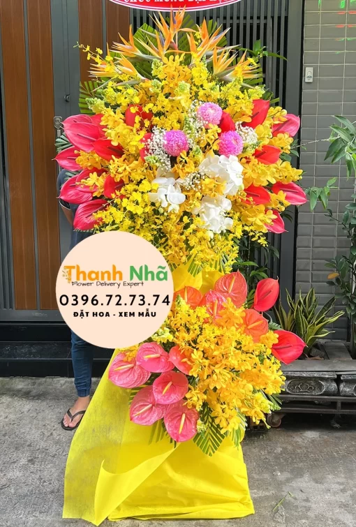 Hoa Khai Trương - Thành Công Vươn Cao - KT052