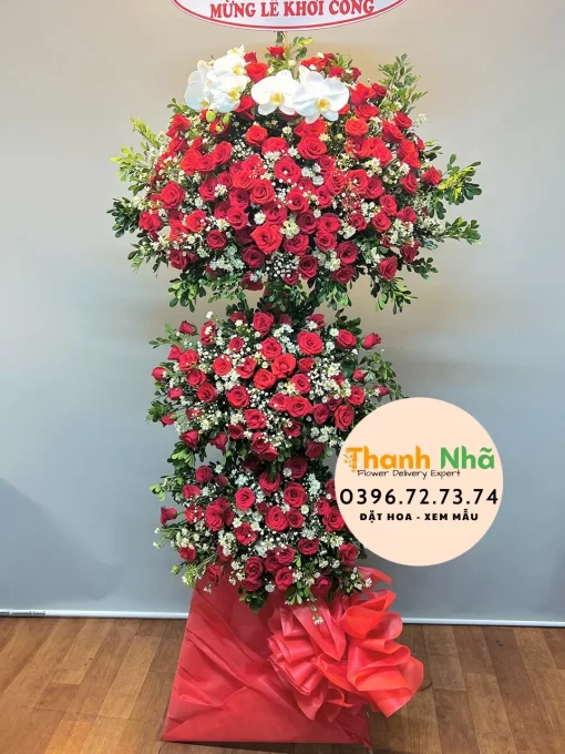 Hoa Khai Trương - Mua May Bán Đắt - KT058