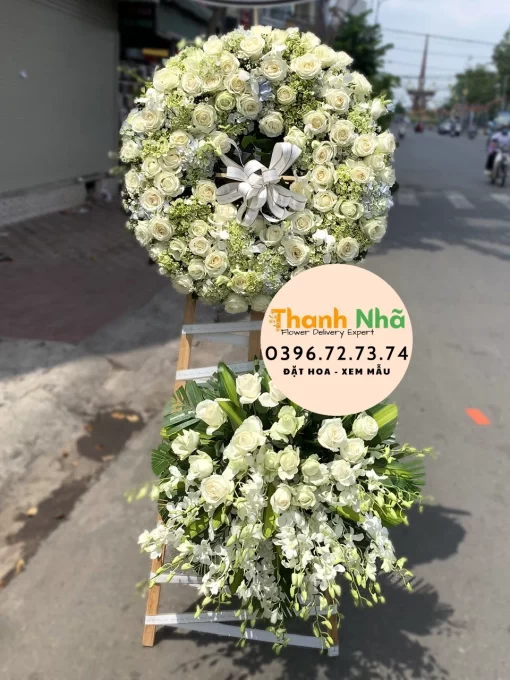 Hoa Chia Buồn - Thành Kính Viếng - CB037