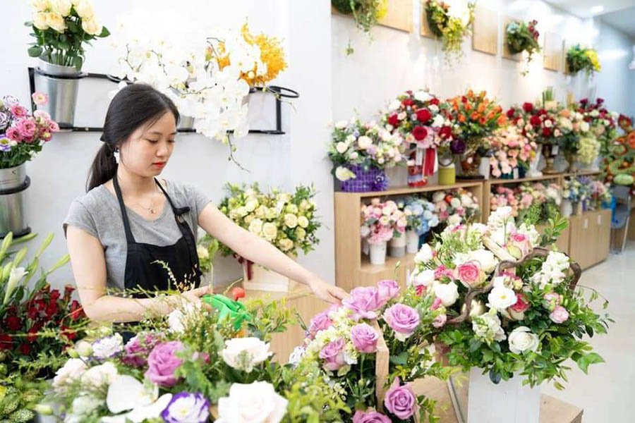 shop hoa tươi Peony Florist