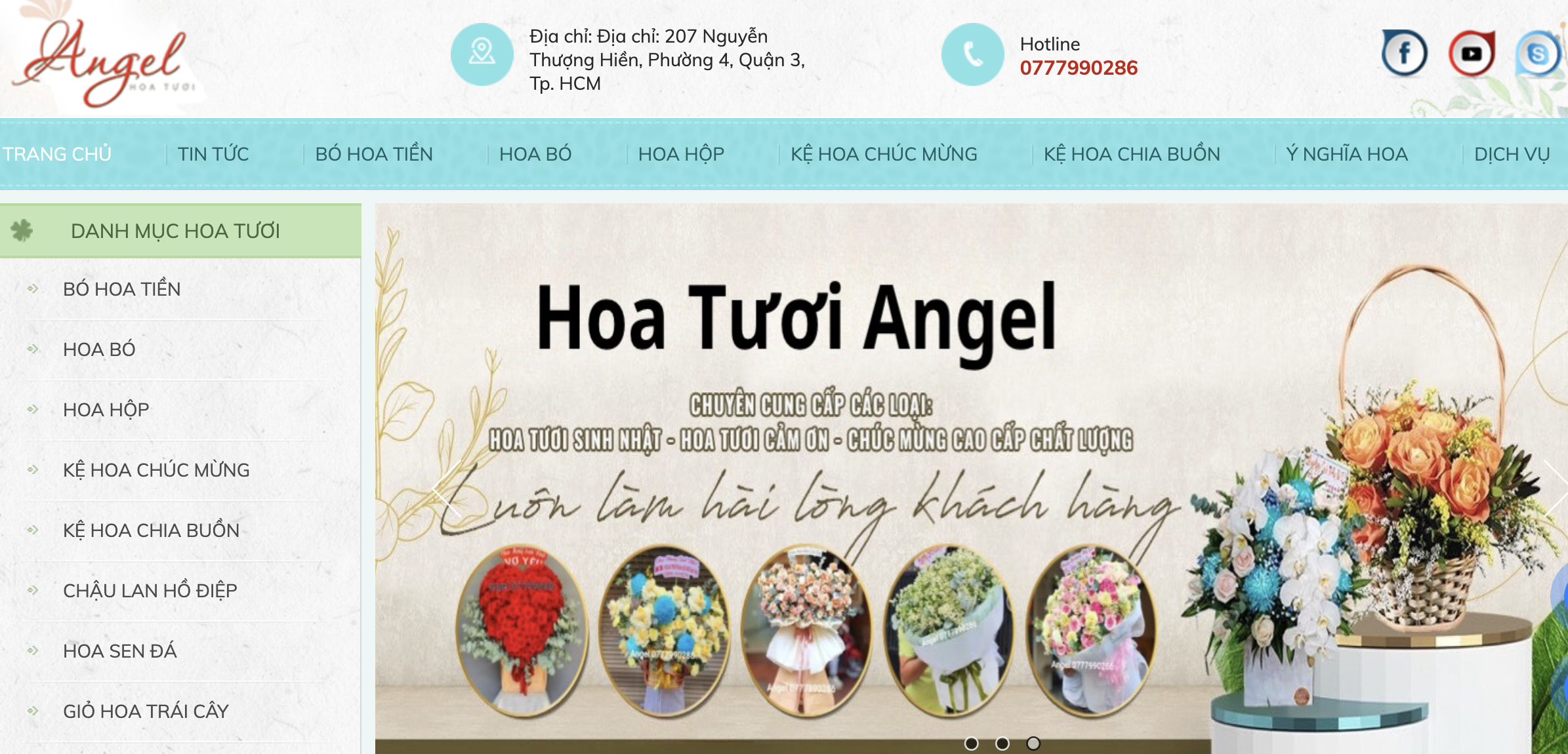 shop hoa tươi angel