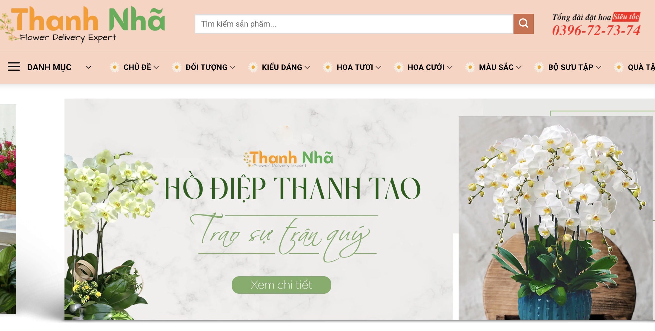 shop hoa tươi hóc môn thanh nhã