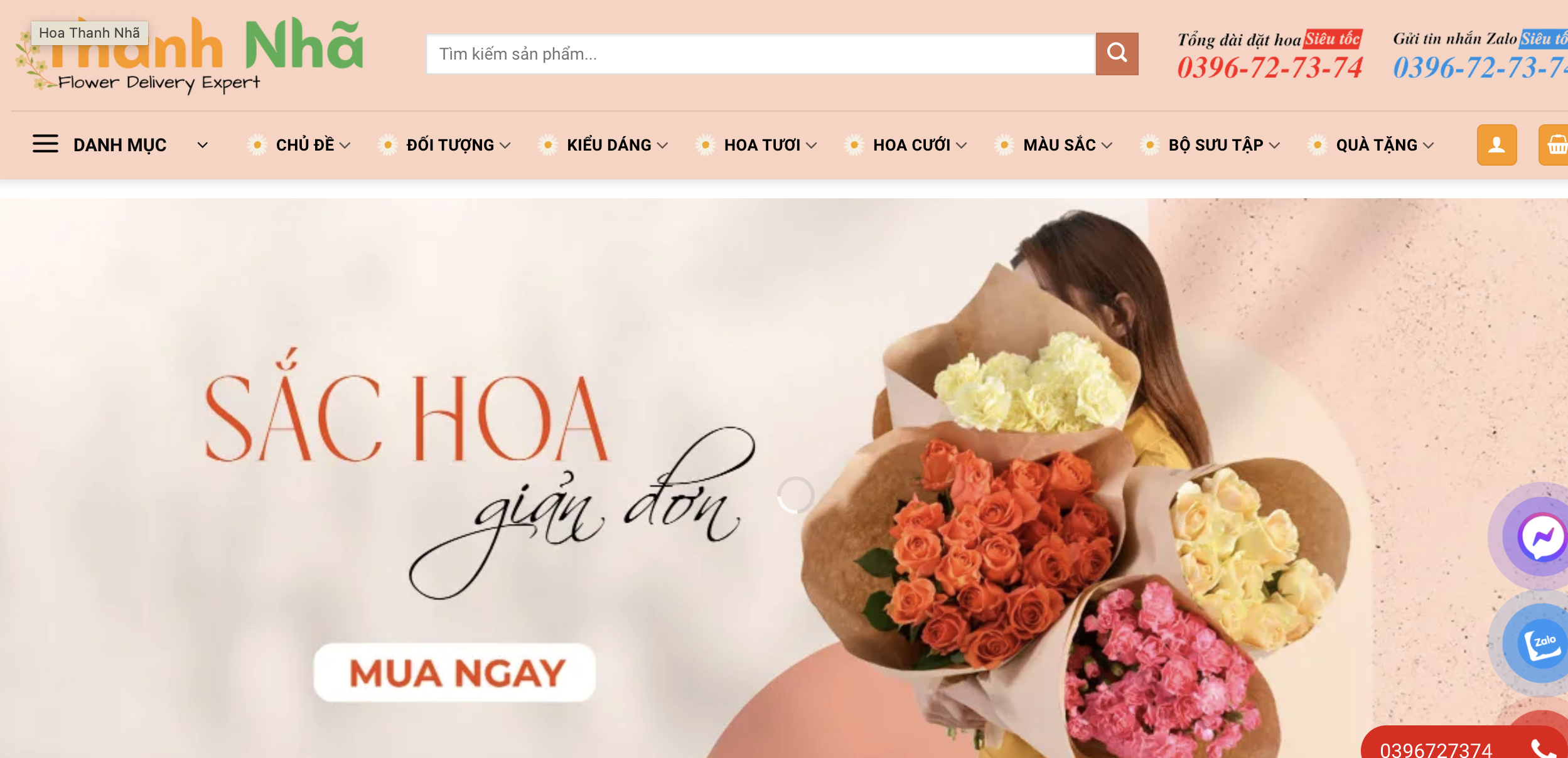 shop hoa tươi thanh nhã quận 3